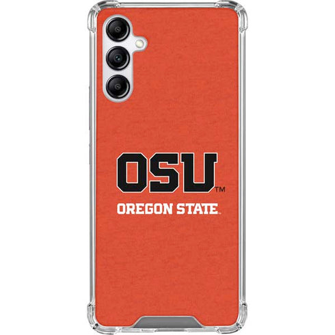 Oregon State University Orange Galaxy A15 5G Clear Case